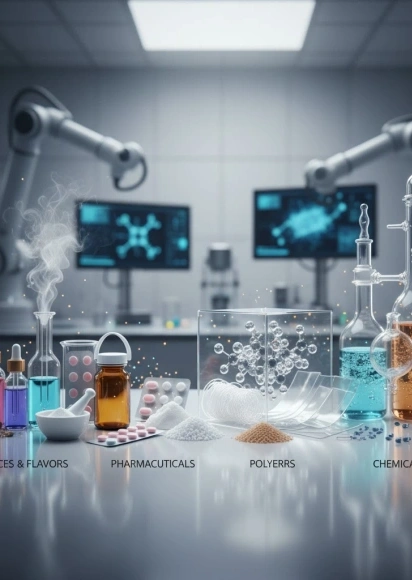 향과 맛, 의약품, 살충제, 특수 중합체